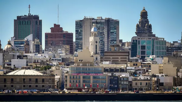 Vista de Montevideo, capital de Uruguay Vista de Montevideo, capital de Uruguay