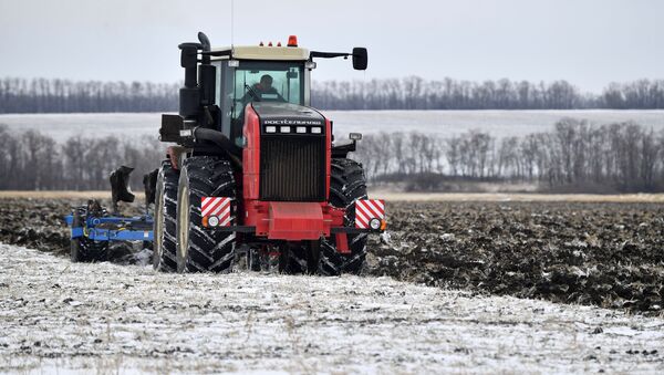 El tractor RSM 2375 (modelo de cuatro ruedas) - Sputnik Mundo