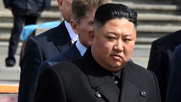 Kim Jong-un, líder de Corea del Norte (archivo) - Sputnik Mundo