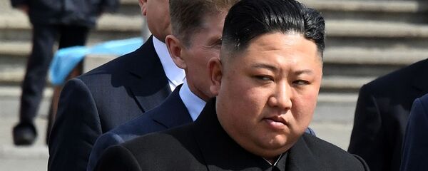 Kim Jong-un, líder de Corea del Norte (archivo) - Sputnik Mundo