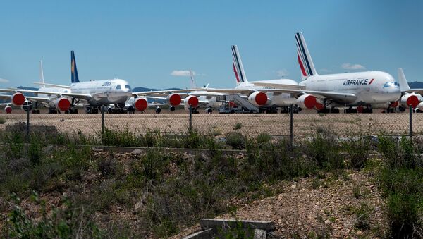 Imagen referencial del aeropuerto de Teruel - Sputnik Mundo