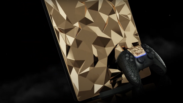 PlayStation 5 Golden Rock de la marca rusa Caviar - Sputnik Mundo