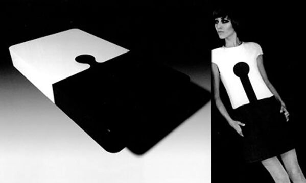 En los últimos años, el diseñador francés se apartó del mundo de la moda. En la foto: una modelo luce el atuendo Espace, diseñado por Pierre Cardin.  - Sputnik Mundo