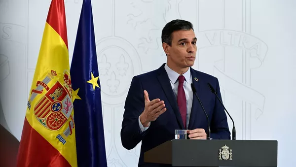 El presidente del GObierno de España, Pedro Sánchez - Sputnik Mundo