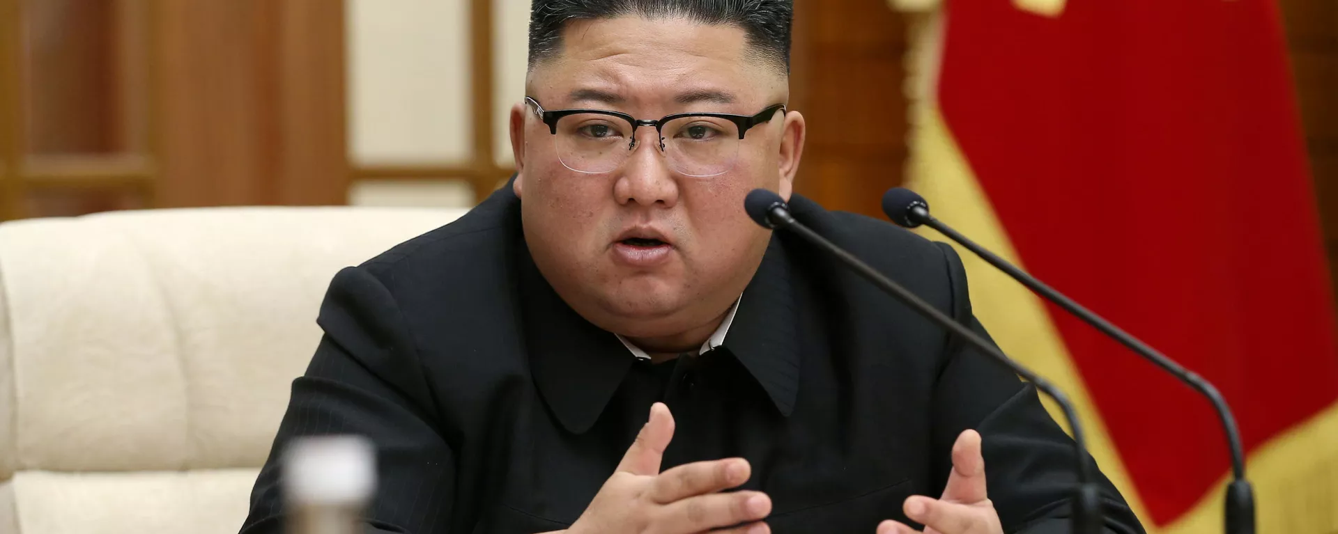 El líder norcoreano, Kim Jong-un El líder norcoreano, Kim Jong-un - Sputnik Mundo, 1920, 29.12.2020