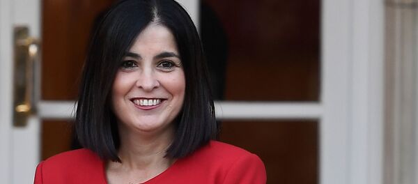 La ministra de Política Territorial de España, Carolina Darias - Sputnik Mundo