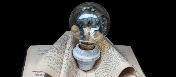 Obra de arte de libro abierto (referencial) - Sputnik Mundo