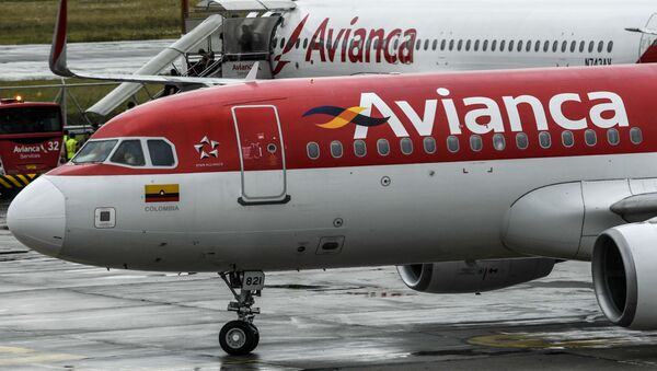 Unos aviones de Avianca en el aeropuerto El Dorado de Bogotá, Colombia (archivo) - Sputnik Mundo