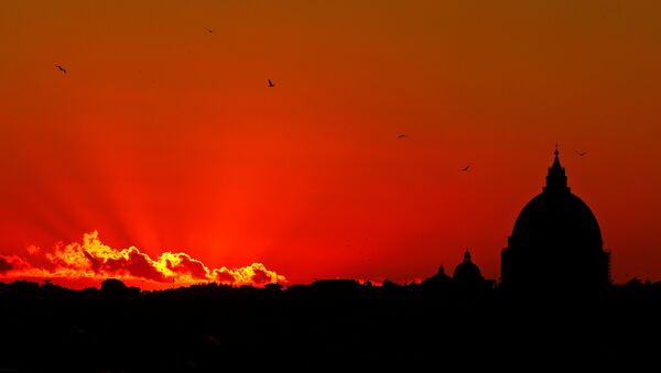 El atardecer en Roma (Italia) el 31 de diciembre de 2020 - Sputnik Mundo