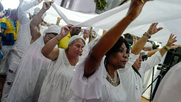 Seguidores de la religión yoruba en Cuba - Sputnik Mundo