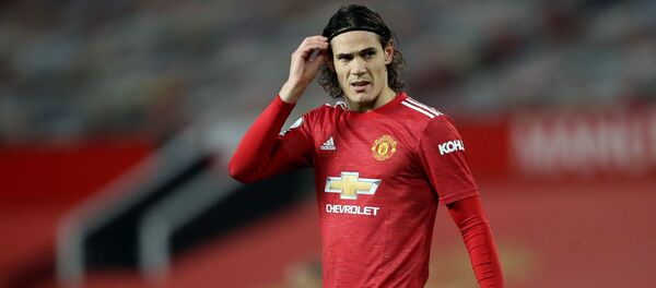 Edinson Cavani, delantero uruguayo del Manchester United - Sputnik Mundo