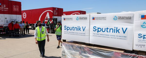 Llegada de la vacuna Sputnik V a Argentina - Sputnik Mundo