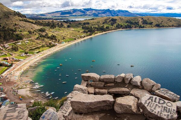 Copacabana, en el lago Titicaca, Bolivia - Sputnik Mundo