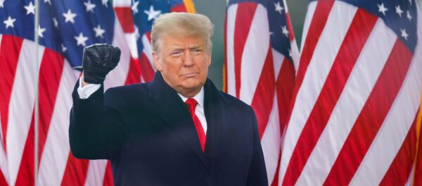 Donald Trump, presidente de EEUU - Sputnik Mundo