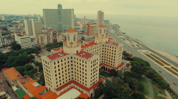 Vista área del Hotel Nacional de Cuba  - Sputnik Mundo