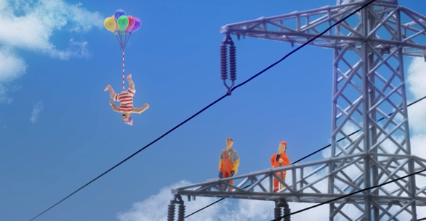 Escena de la serie animada 'John Dillermand' (captura de pantalla) - Sputnik Mundo