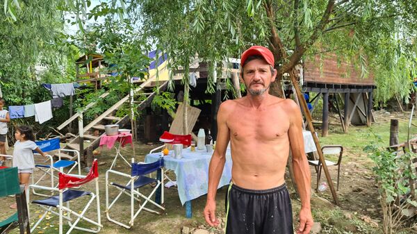 Mariano, 51 años, vive en el Delta hace 22 años, a vivir una vida arraigada a los elementos - Sputnik Mundo