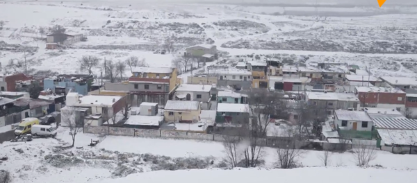 La borrasca Filomena complica aún más la vida en los barrios marginales de Madrid - Sputnik Mundo