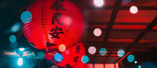 Linternas chinas (imagen referencial) - Sputnik Mundo