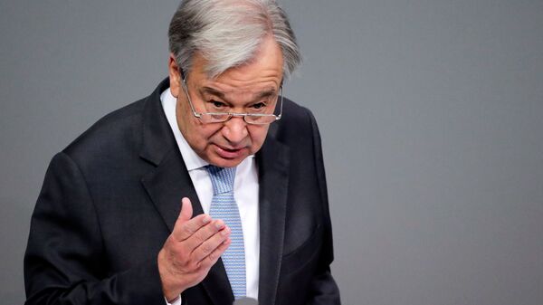 António Guterres, secretario general de la ONU - Sputnik Mundo