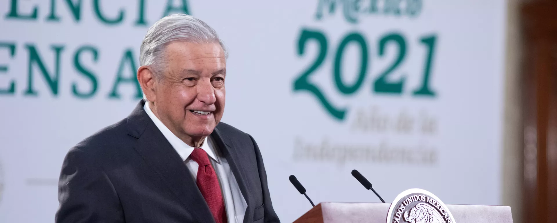 Andrés Manuel López Obrador, presidente mexicano Andrés Manuel López Obrador, presidente mexicano - Sputnik Mundo, 1920, 22.02.2021