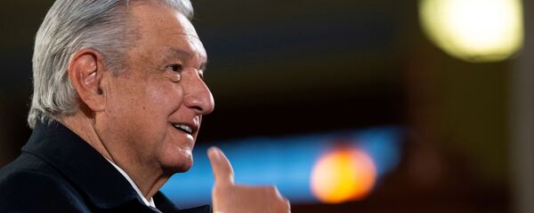 Andrés Manuel López Obrador, presidente mexicano - Sputnik Mundo