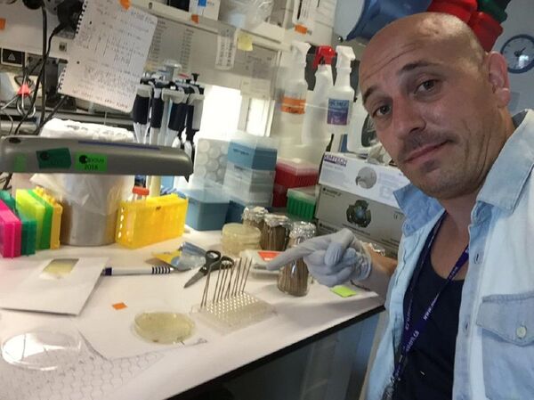 El virólogo uruguayo Gonzalo Moratorio, responsable del Laboratorio de Evolución Experimental de Virus en el Institut Pasteur de Montevideo - Sputnik Mundo