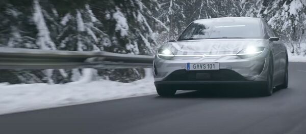 Un prototipo del auto eléctrico Vision-S de Sony - Sputnik Mundo