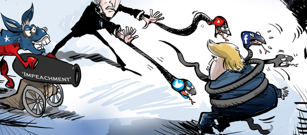 YouTube, otra 'serpiente' que muerde a Trump tras el asedio al Capitolio  - Sputnik Mundo