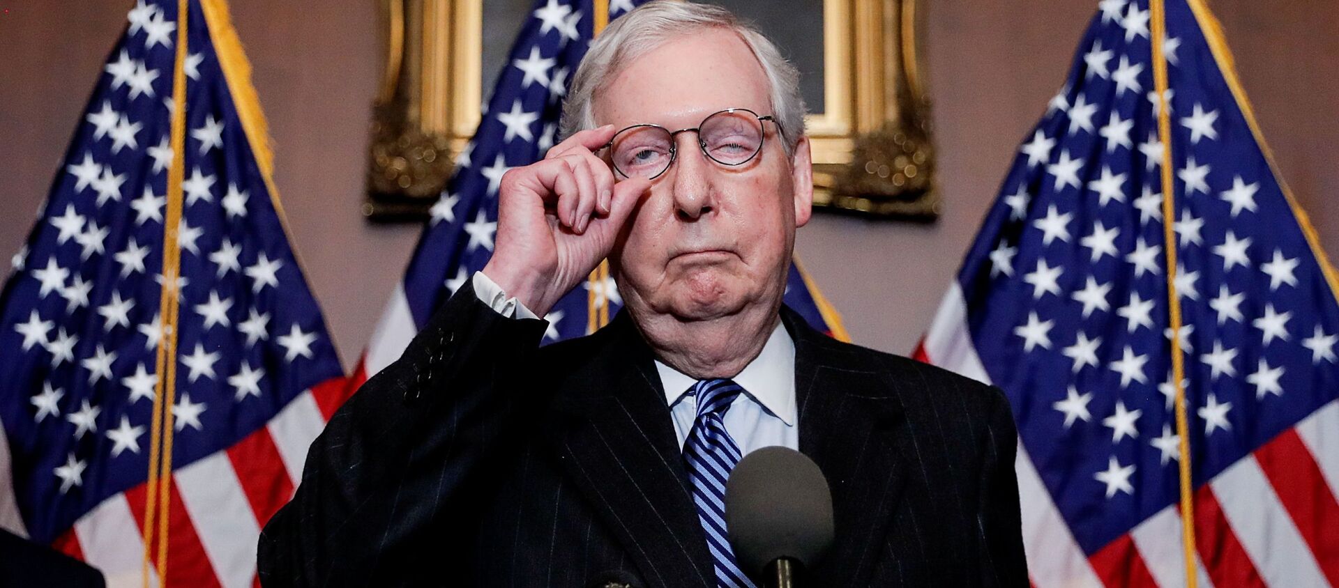 Mitch McConnell, líder republicano del Senado de EEUU - Sputnik Mundo, 1920, 13.01.2021