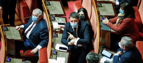 Matteo Renzi, líder del partido político Italia Viva - Sputnik Mundo