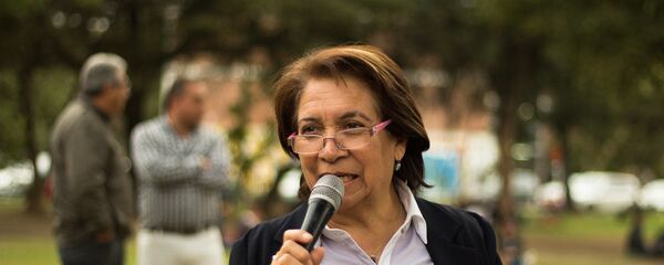 Aída Avella, senadora de la Colombia y presidenta de la Unión Patriótica - Sputnik Mundo