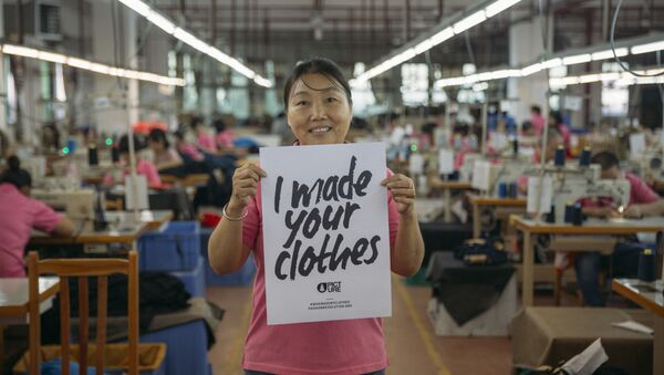 Campaña de conciencia sobre la producción textil - Sputnik Mundo