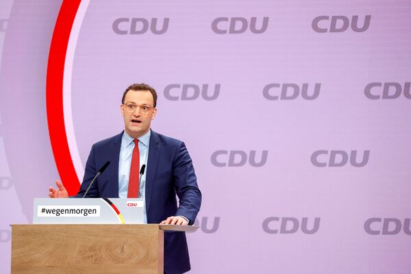 Jens Spahn, ministro de Salud de Alemania - Sputnik Mundo