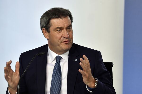 Markus Söder, ministro presidente del estado federado de Baviera - Sputnik Mundo
