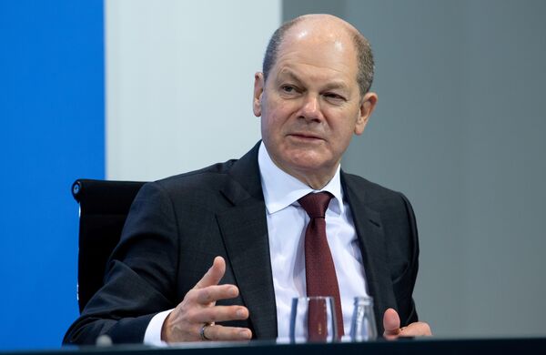 Olaf Scholz, canciller de Alemania - Sputnik Mundo