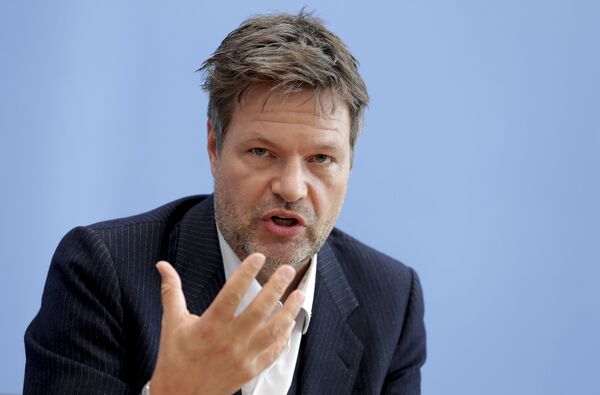Robert Habeck, copresidente del Partido Verde alemán - Sputnik Mundo