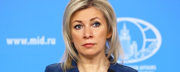 María Zajárova, portavoz del Ministerio de Exteriores de Rusia - Sputnik Mundo