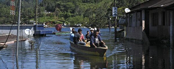 Consecuencias de una inundación (archivo) - Sputnik Mundo