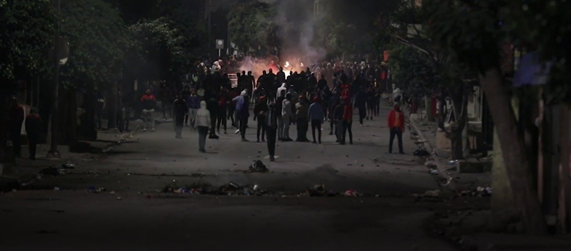 Las protestas continúan en Túnez por quinta noche consecutiva  - Sputnik Mundo, 1920, 20.01.2021