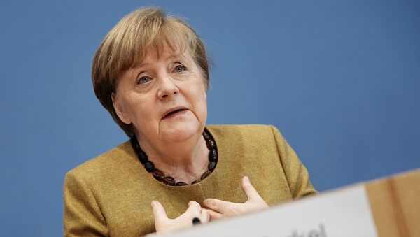 Angela Merkel, canciller alemana - Sputnik Mundo