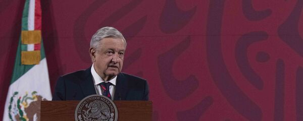 El presidente de México, Andrés Manuel López Obrador - Sputnik Mundo