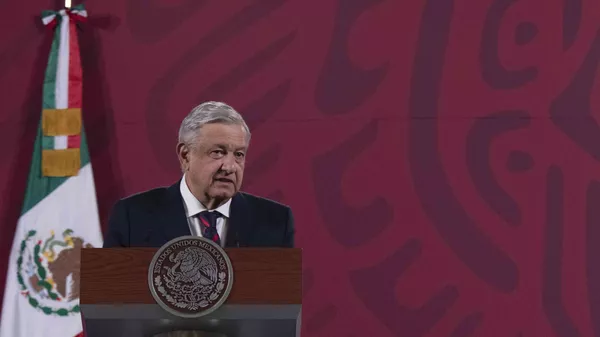 El presidente de México, Andrés Manuel López Obrador - Sputnik Mundo