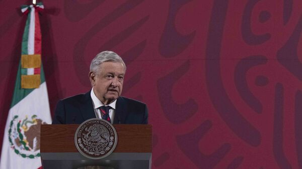 El presidente de México, Andrés Manuel López Obrador - Sputnik Mundo