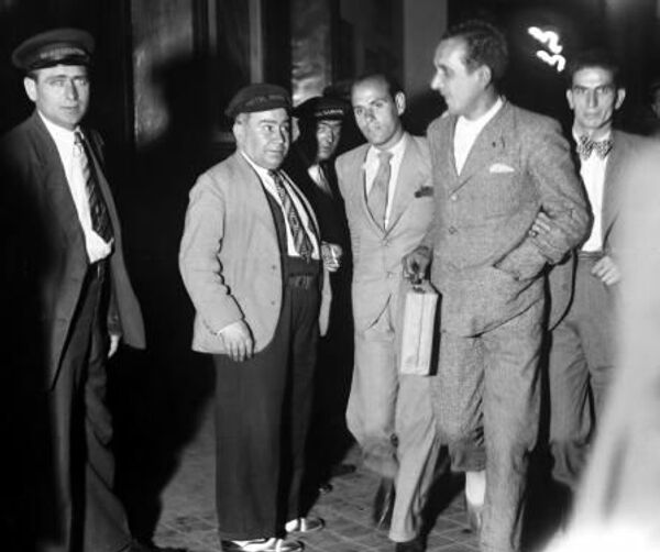 Boris Skósyrev en una foto aparecida en la prensa cuando llegó a Madrid tras ser detenido en Seo de Urgel - Sputnik Mundo