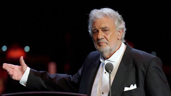 Plácido Domingo, cantante de ópera español - Sputnik Mundo