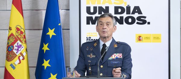 El jefe de Estado Mayor de la Defensa de España (JEMAD), el general Miguel Ángel Villarroya - Sputnik Mundo
