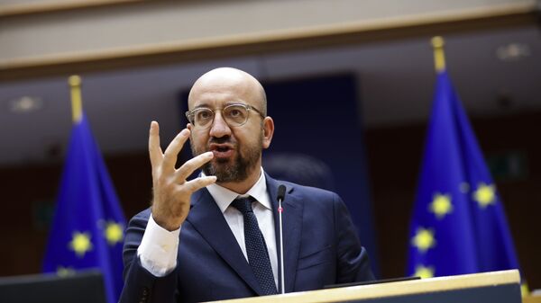 El presidente del Consejo Europeo, Charles Michel - Sputnik Mundo