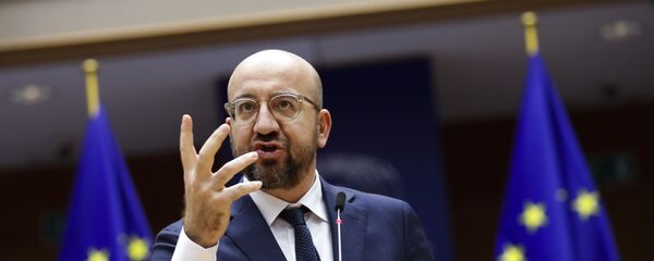 El presidente del Consejo Europeo, Charles Michel - Sputnik Mundo