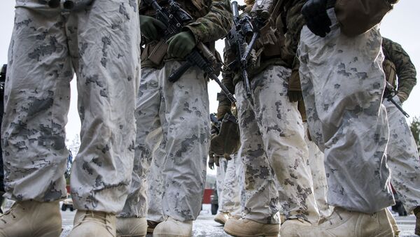 Marines de EEUU en Noruega (archivo) - Sputnik Mundo